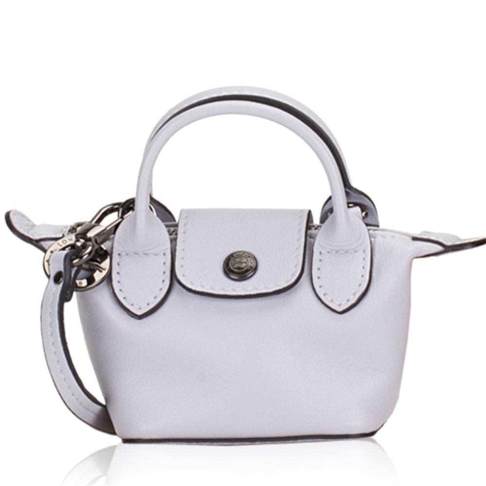 NWT Longchamp Paris Mini Crossbody Grey